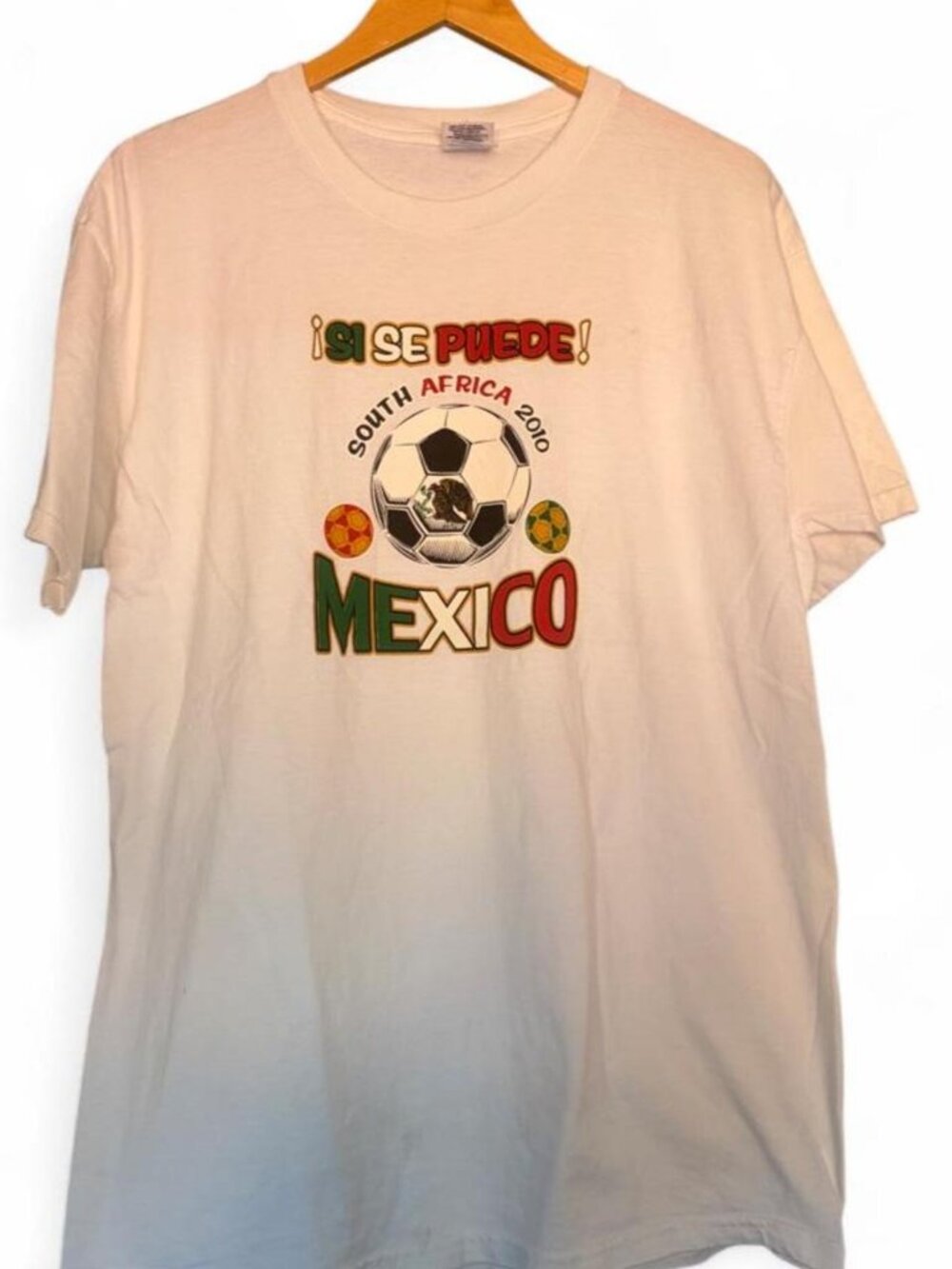 2010 Mexico Soccer South African World Cup Tee